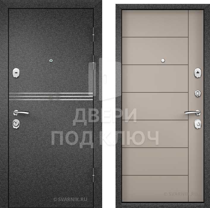Входная дверь 3 мм эконом ДПК-13593